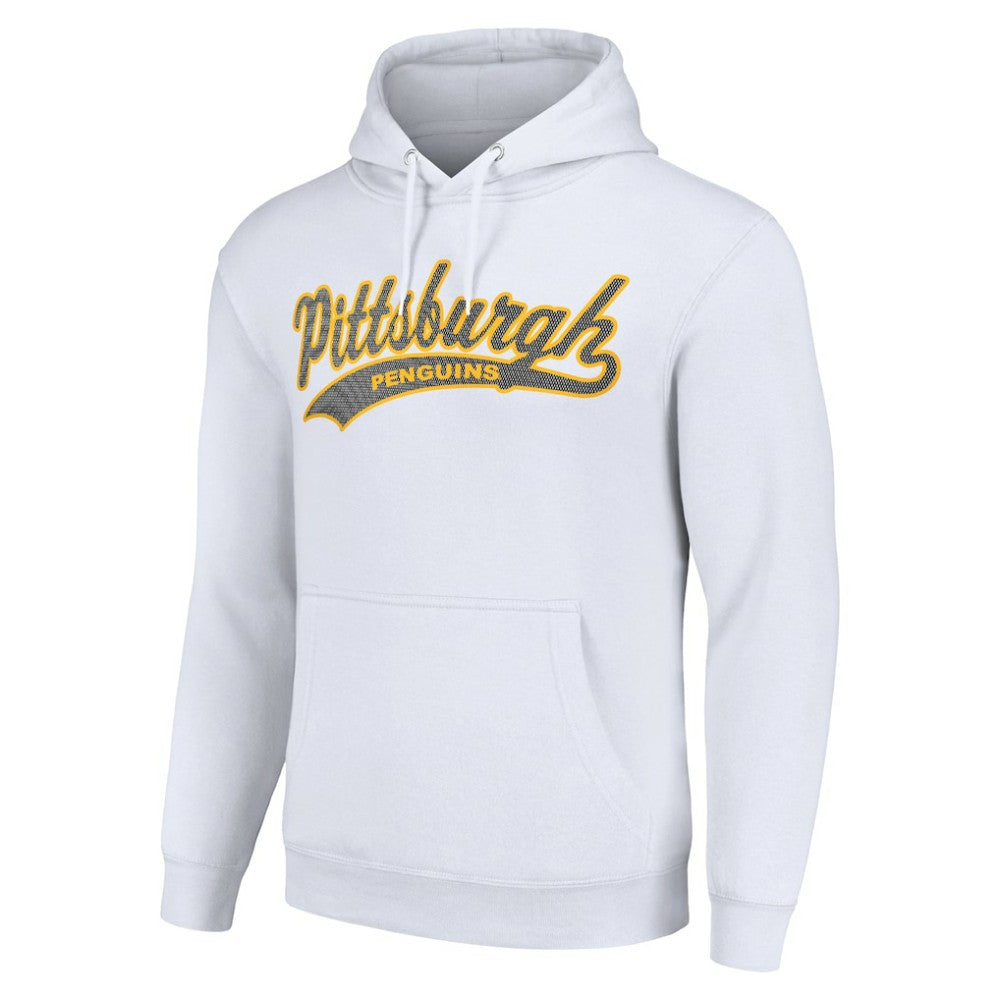 NHL Pittsburgh Penguins Starter Tailsweep Fleece Tri-Blend Pullover Hoodie
