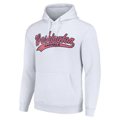 NHL Washington Capitals Starter Tailsweep Fleece Tri-Blend Pullover Hoodie