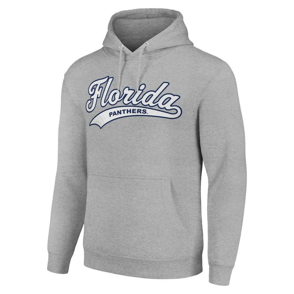 NHL Florida Panthers Starter Tailsweep Fleece Tri-Blend Pullover Hoodie