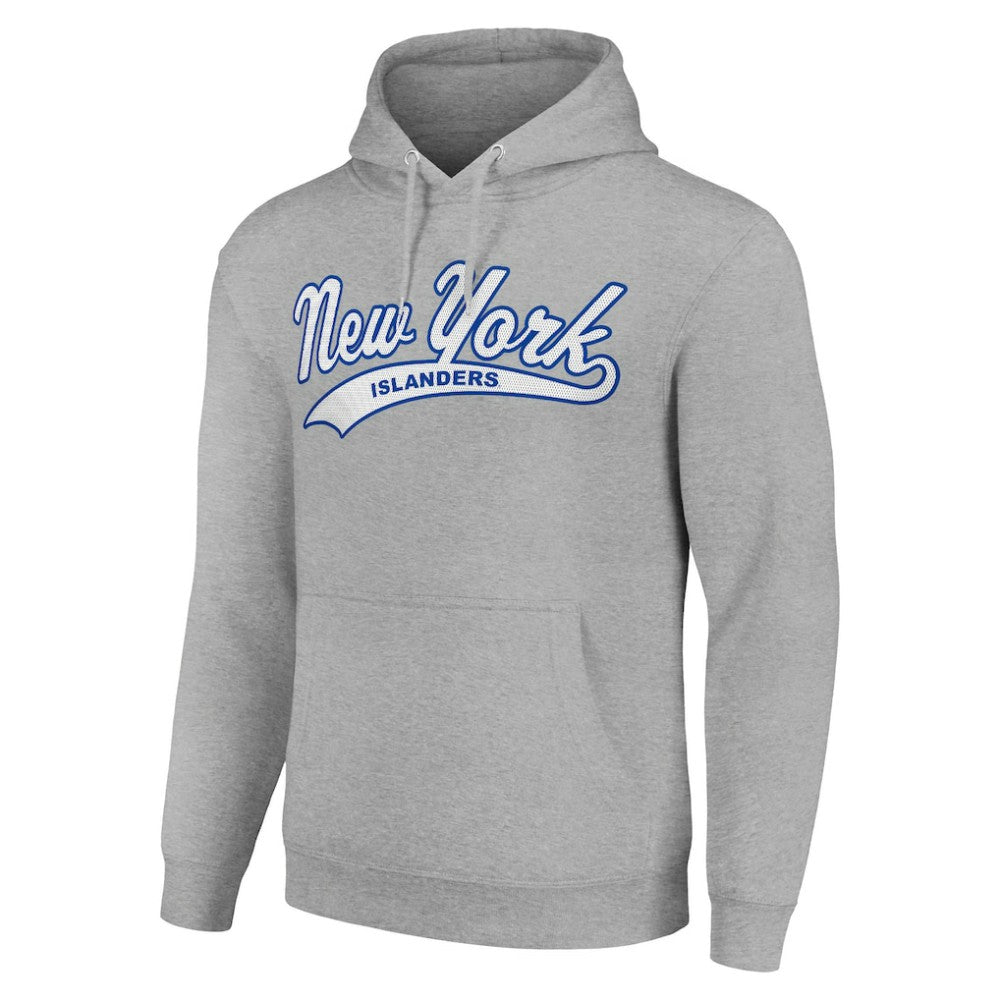 NHL New York Islanders Starter Tailsweep Fleece Tri-Blend Pullover Hoodie