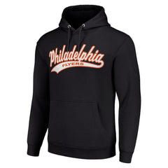 NHL Philadelphia Flyers Starter Tailsweep Fleece Tri-Blend Pullover Hoodie