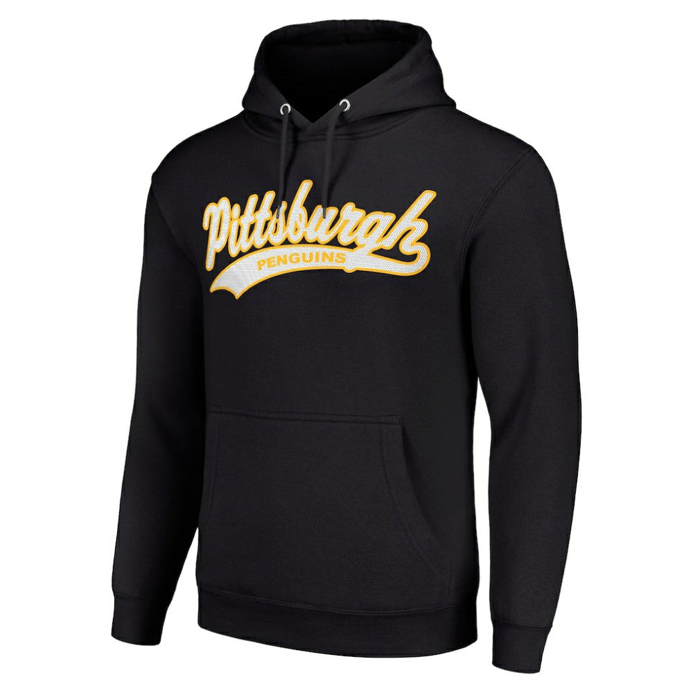 NHL Pittsburgh Penguins Starter Tailsweep Fleece Tri-Blend Pullover Hoodie