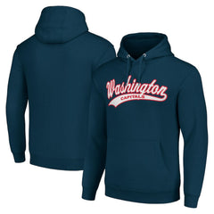NHL Washington Capitals Starter Tailsweep Fleece Tri-Blend Pullover Hoodie