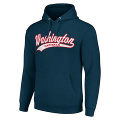 NHL Washington Capitals Starter Tailsweep Fleece Tri-Blend Pullover Hoodie