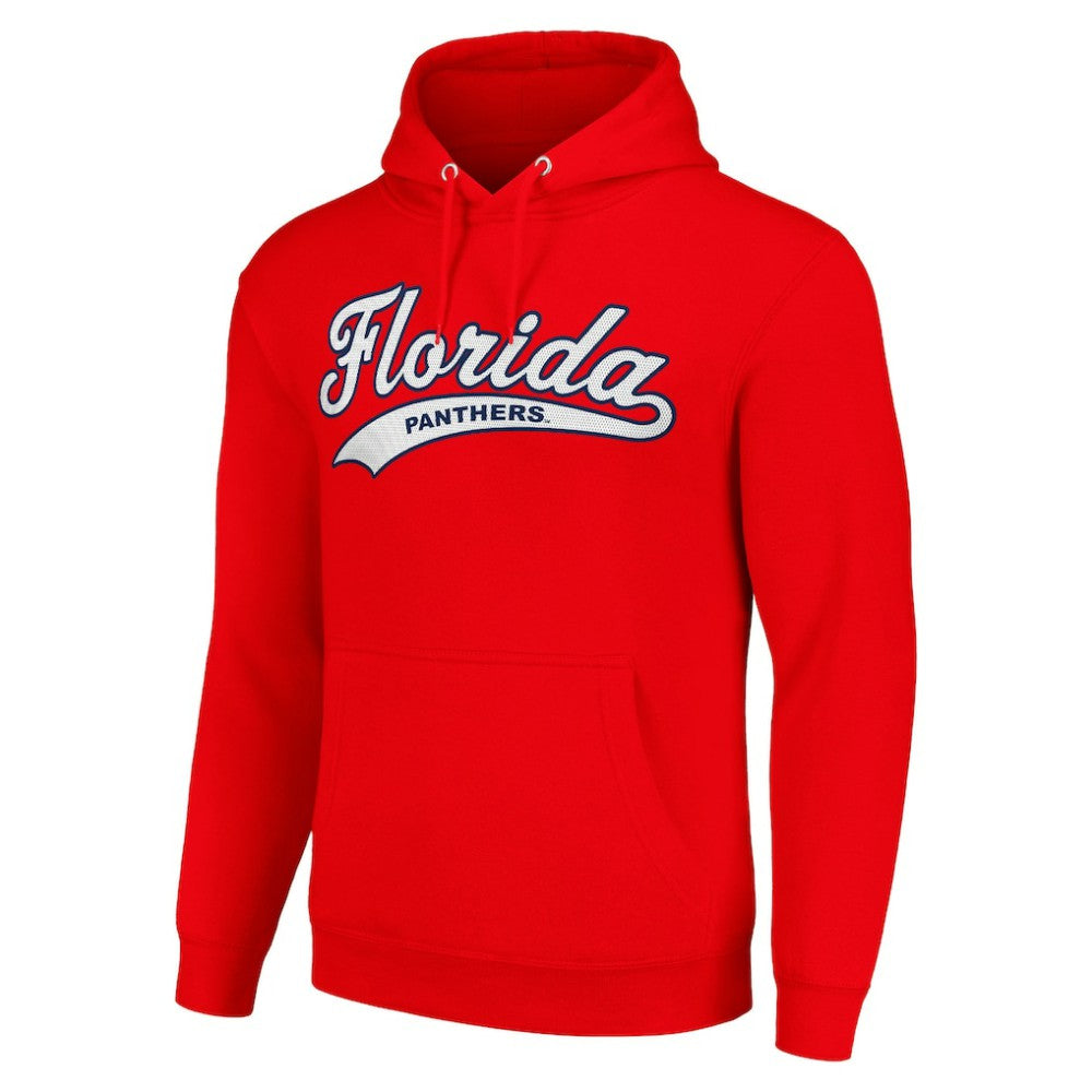NHL Florida Panthers Starter Tailsweep Fleece Tri-Blend Pullover Hoodie