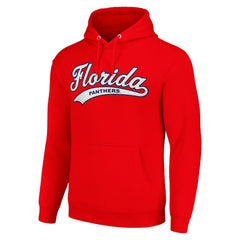 NHL Florida Panthers Starter Tailsweep Fleece Tri-Blend Pullover Hoodie