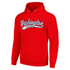 NHL Washington Capitals Starter Tailsweep Fleece Tri-Blend Pullover Hoodie