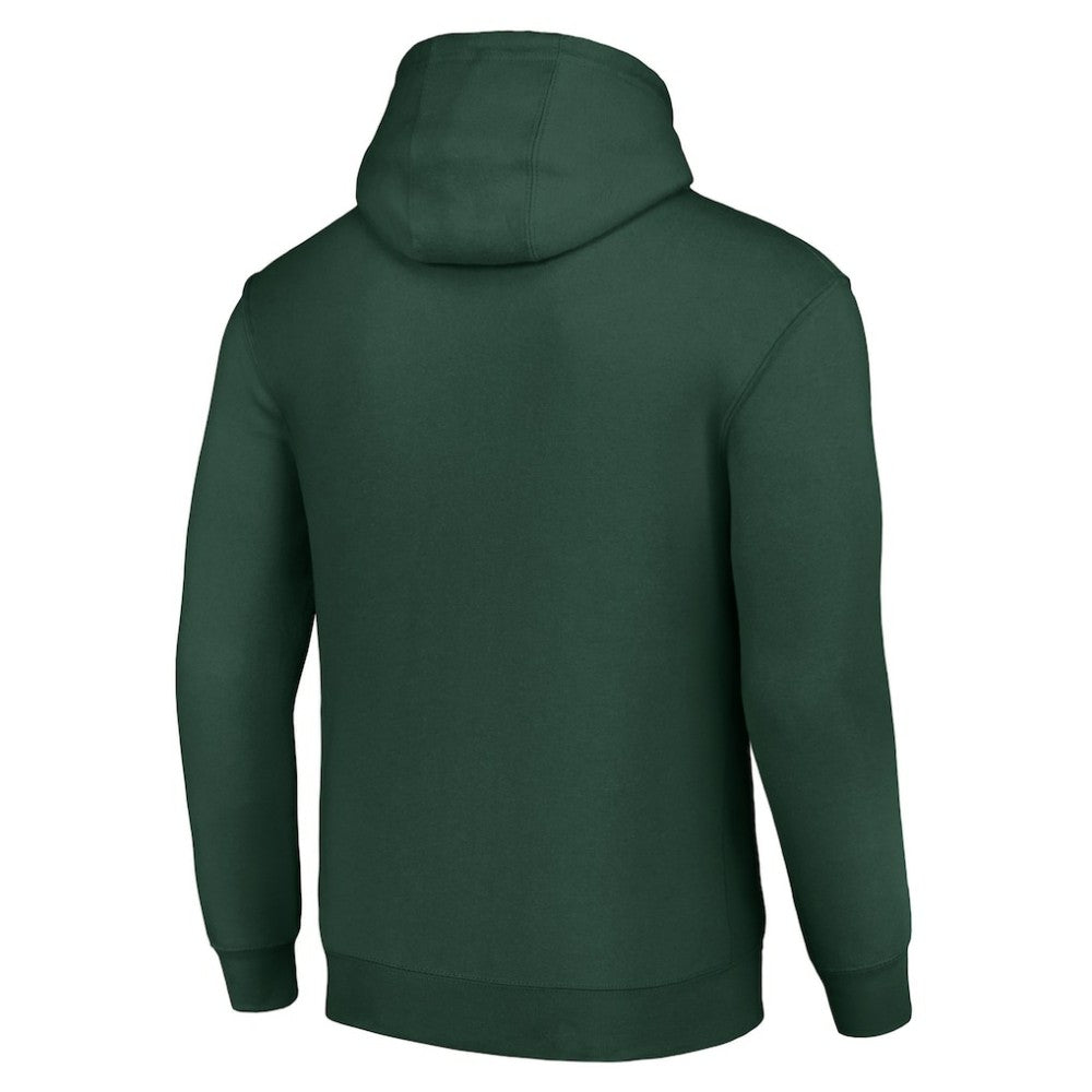 NHL Dallas Stars Starter Tailsweep Fleece Tri-Blend Pullover Hoodie