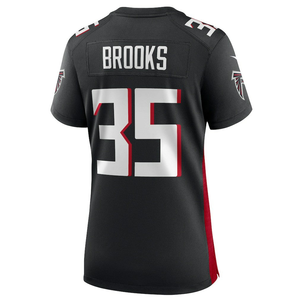 Natrone Brooks  Women's Team Game Jersey - Atlanta Falcons Jerseys