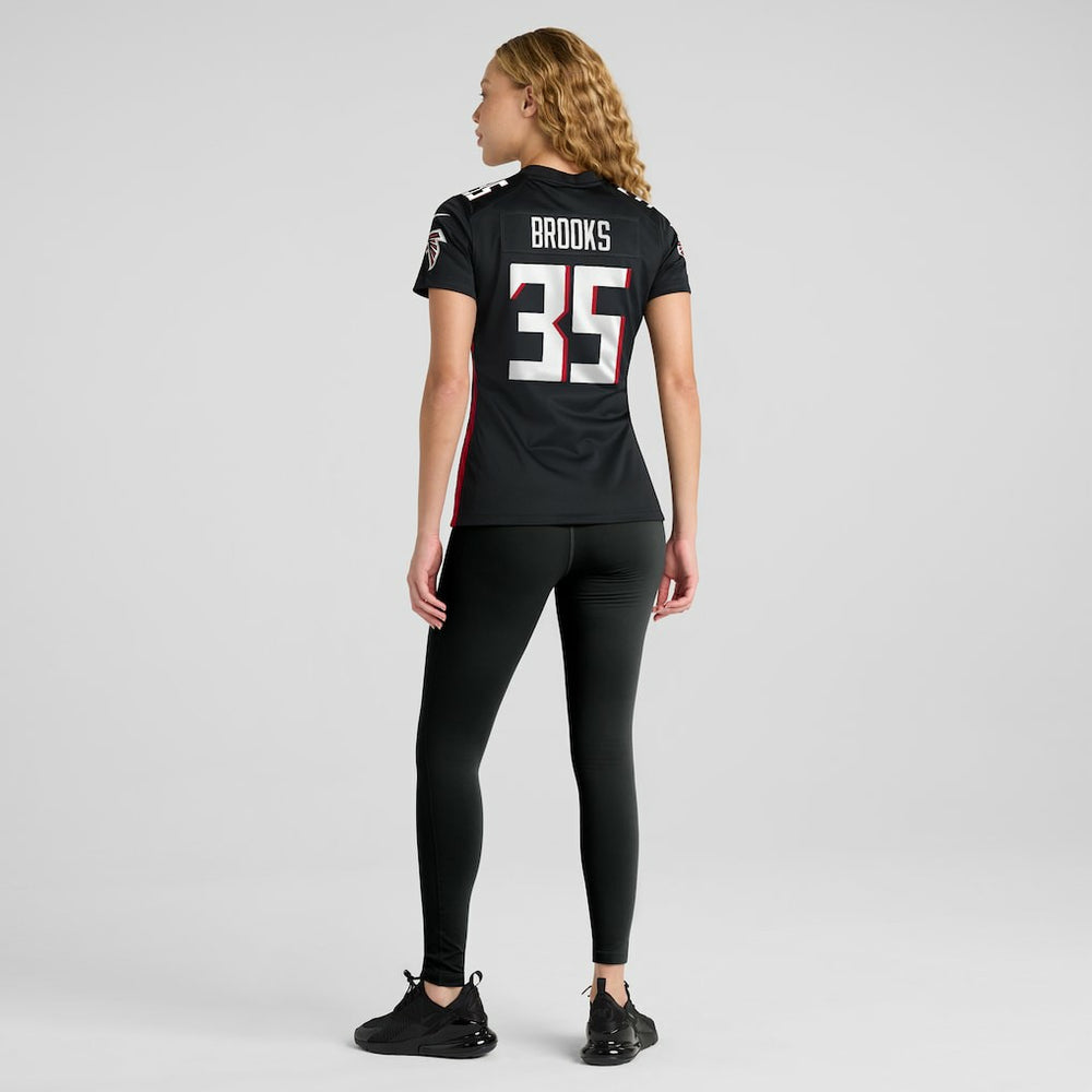 Natrone Brooks  Women's Team Game Jersey - Atlanta Falcons Jerseys
