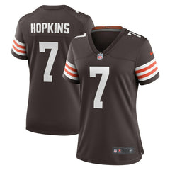 Dustin Hopkins  Women's Team Game Jersey - Cleveland Browns Jerseys