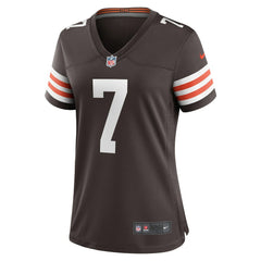Dustin Hopkins  Women's Team Game Jersey - Cleveland Browns Jerseys