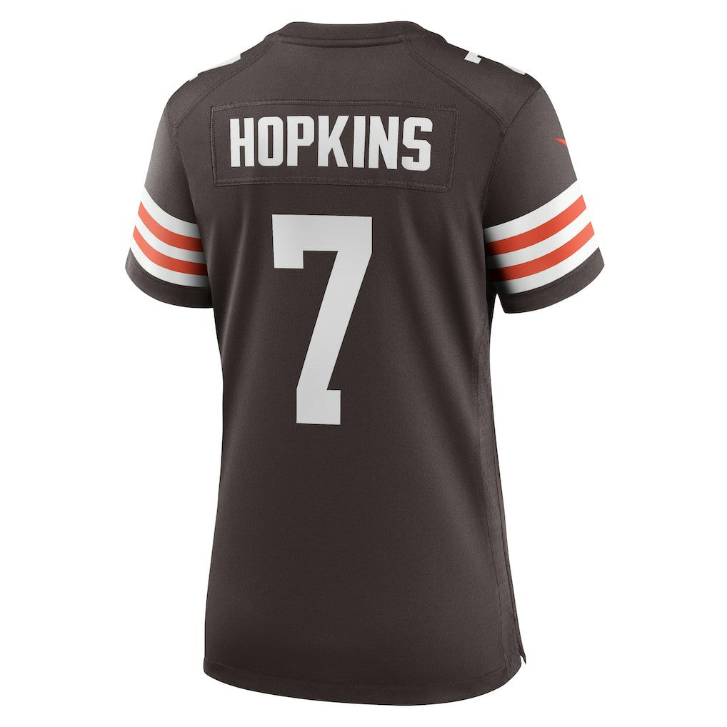 Dustin Hopkins  Women's Team Game Jersey - Cleveland Browns Jerseys