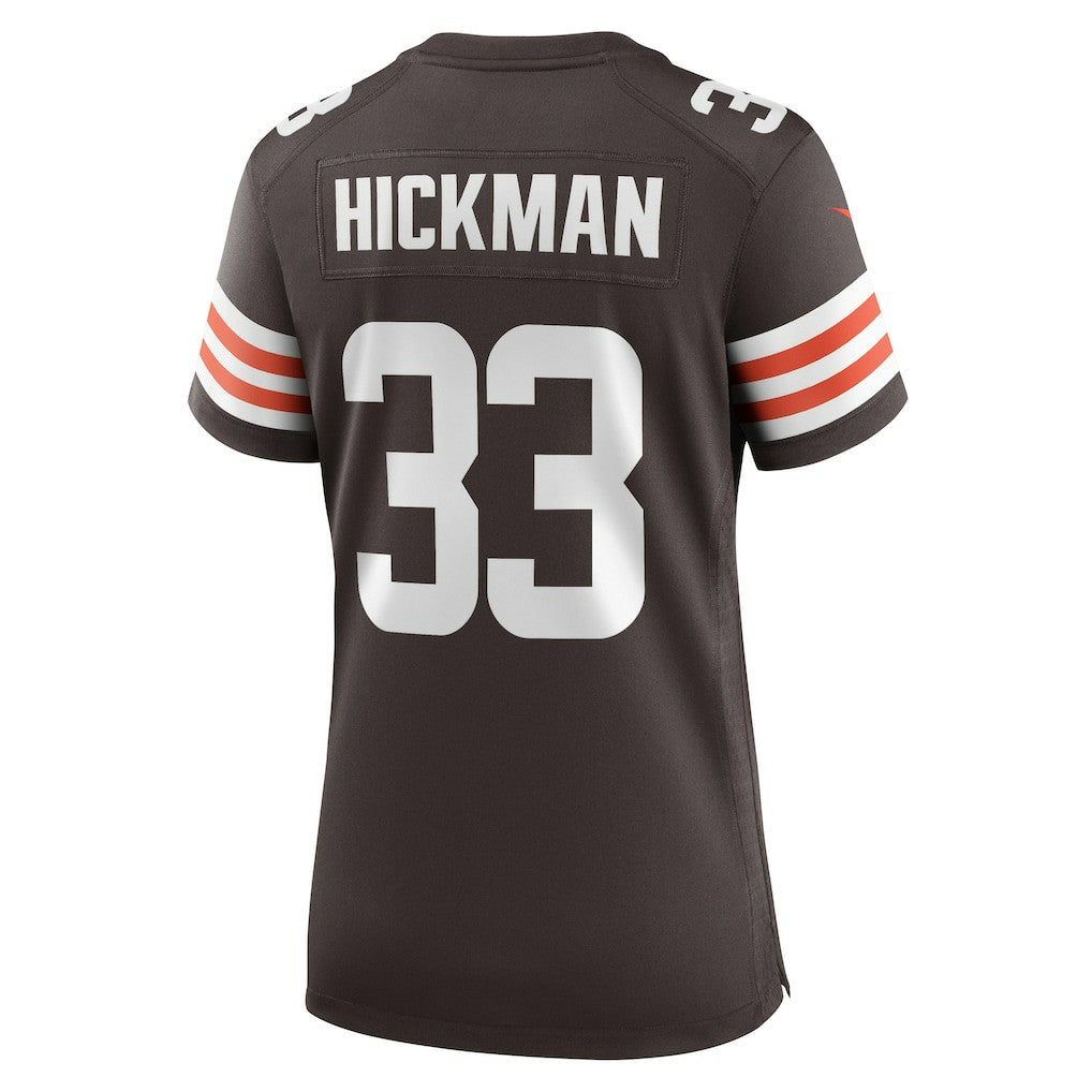Ronnie Hickman  Women's Team Game Jersey - Cleveland Browns Jerseys