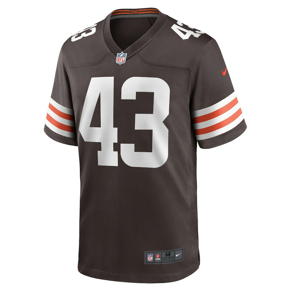 Mohamoud Diabate  Team Game Jersey - Cleveland Browns Jerseys