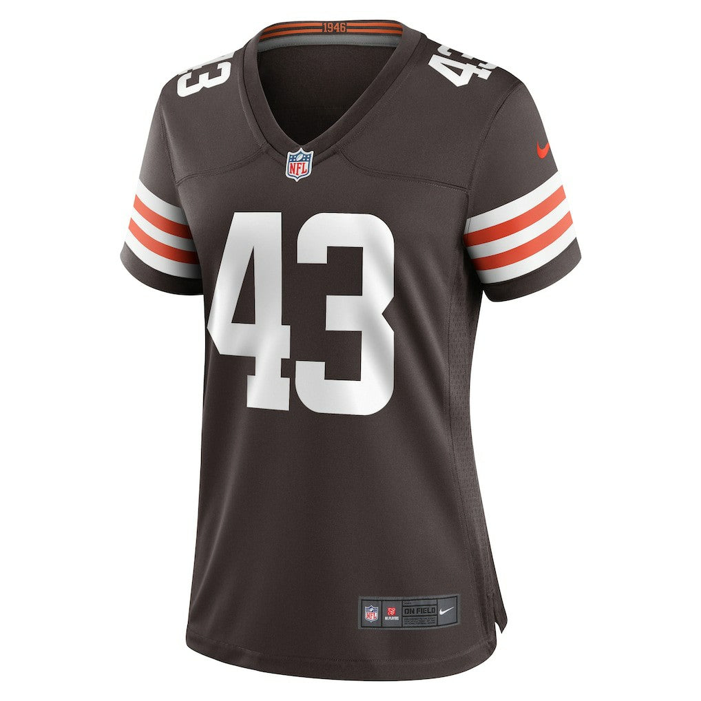 Mohamoud Diabate  Women's Team Game Jersey - Cleveland Browns Jerseys
