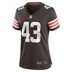Mohamoud Diabate  Women's Team Game Jersey - Cleveland Browns Jerseys