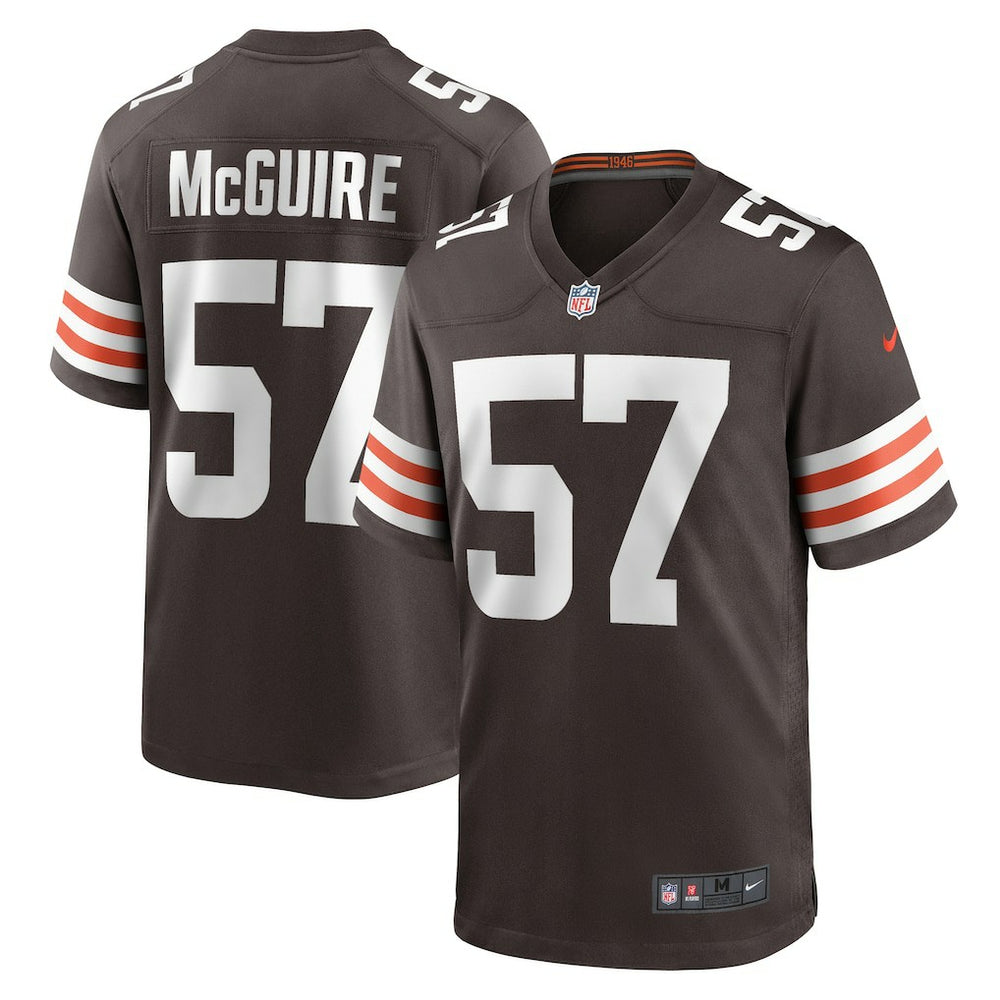 Isaiah McGuire  Team Game Jersey - Cleveland Browns Jerseys