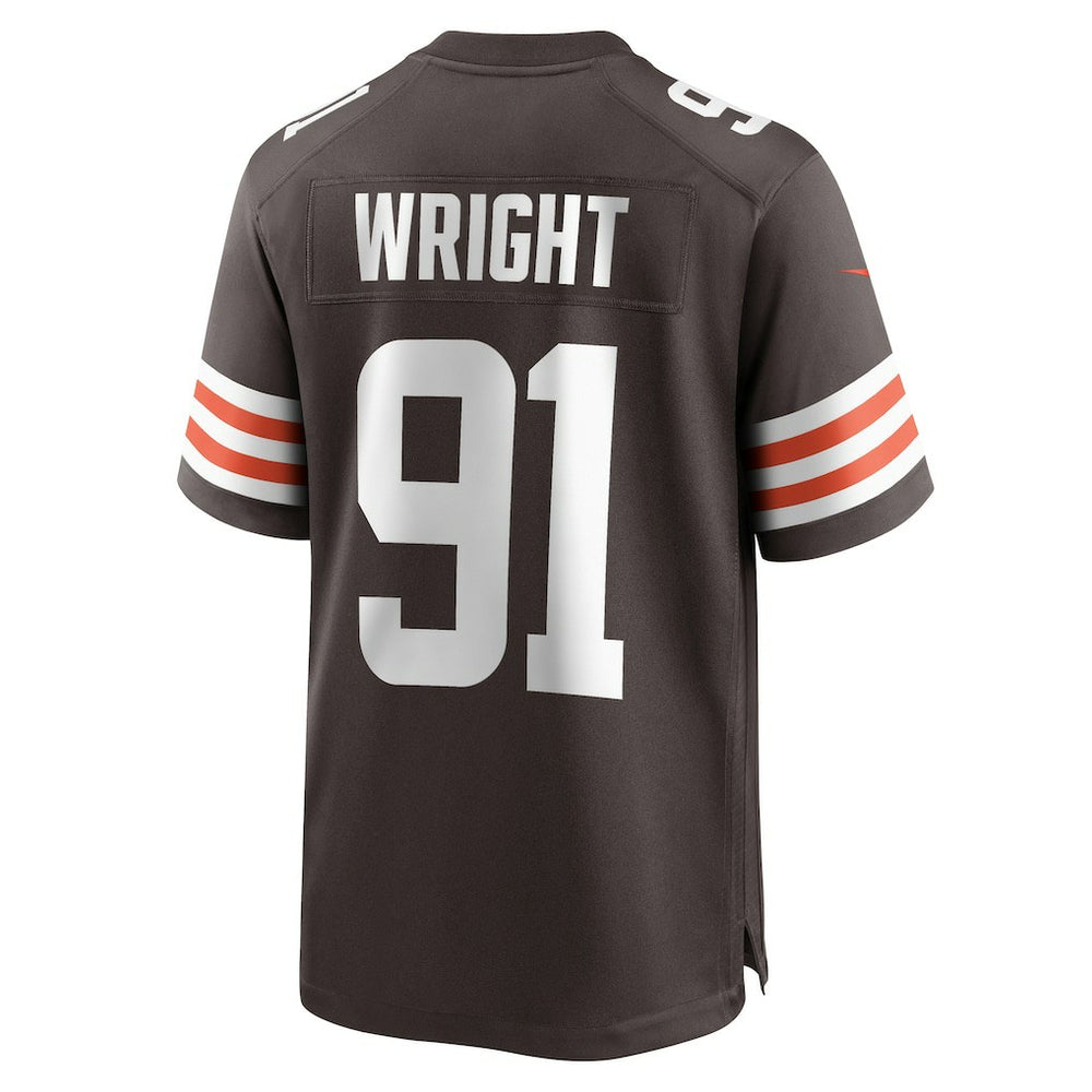 Alex Wright  Team Game Jersey - Cleveland Browns Jerseys