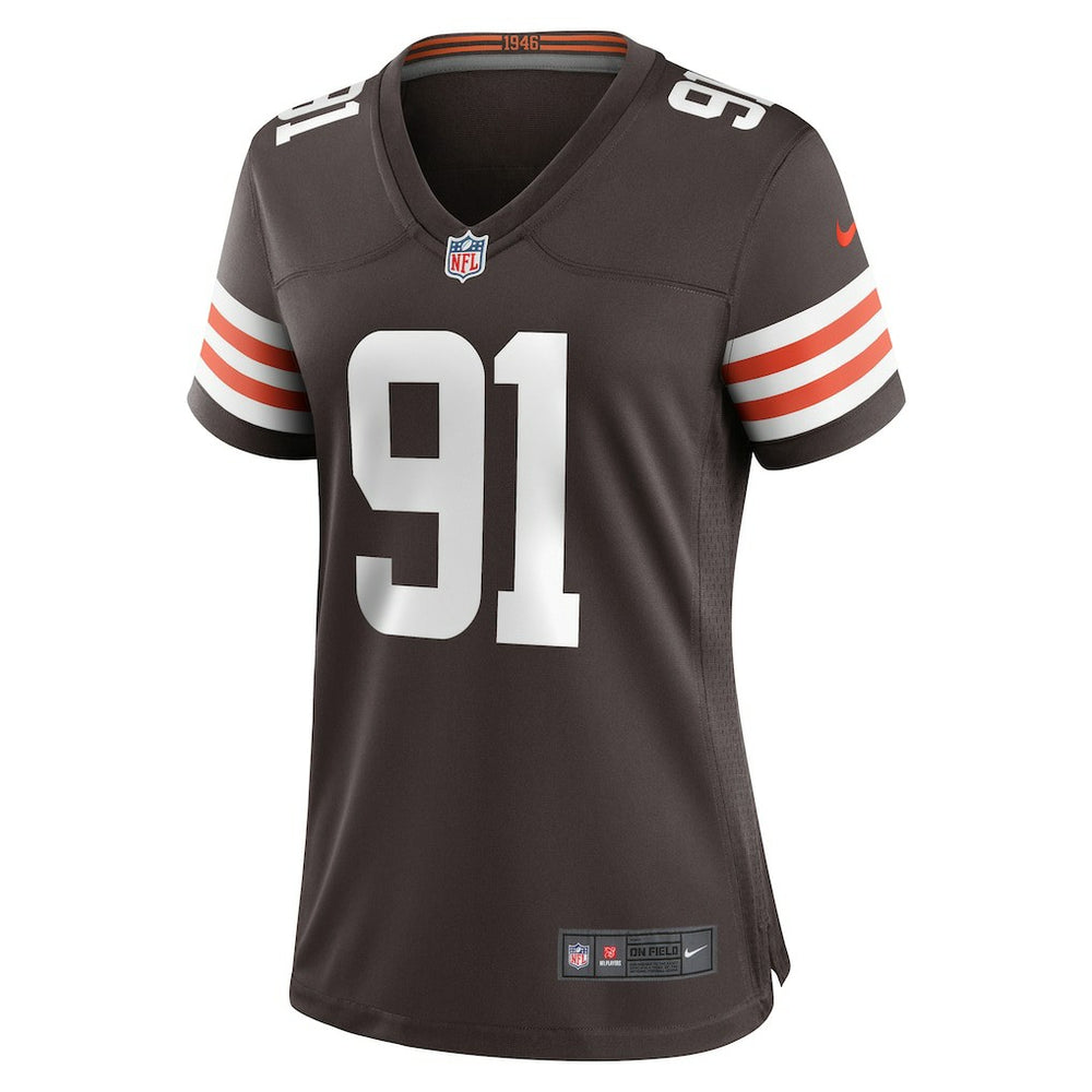 Alex Wright  Women's Team Game Jersey - Cleveland Browns Jerseys