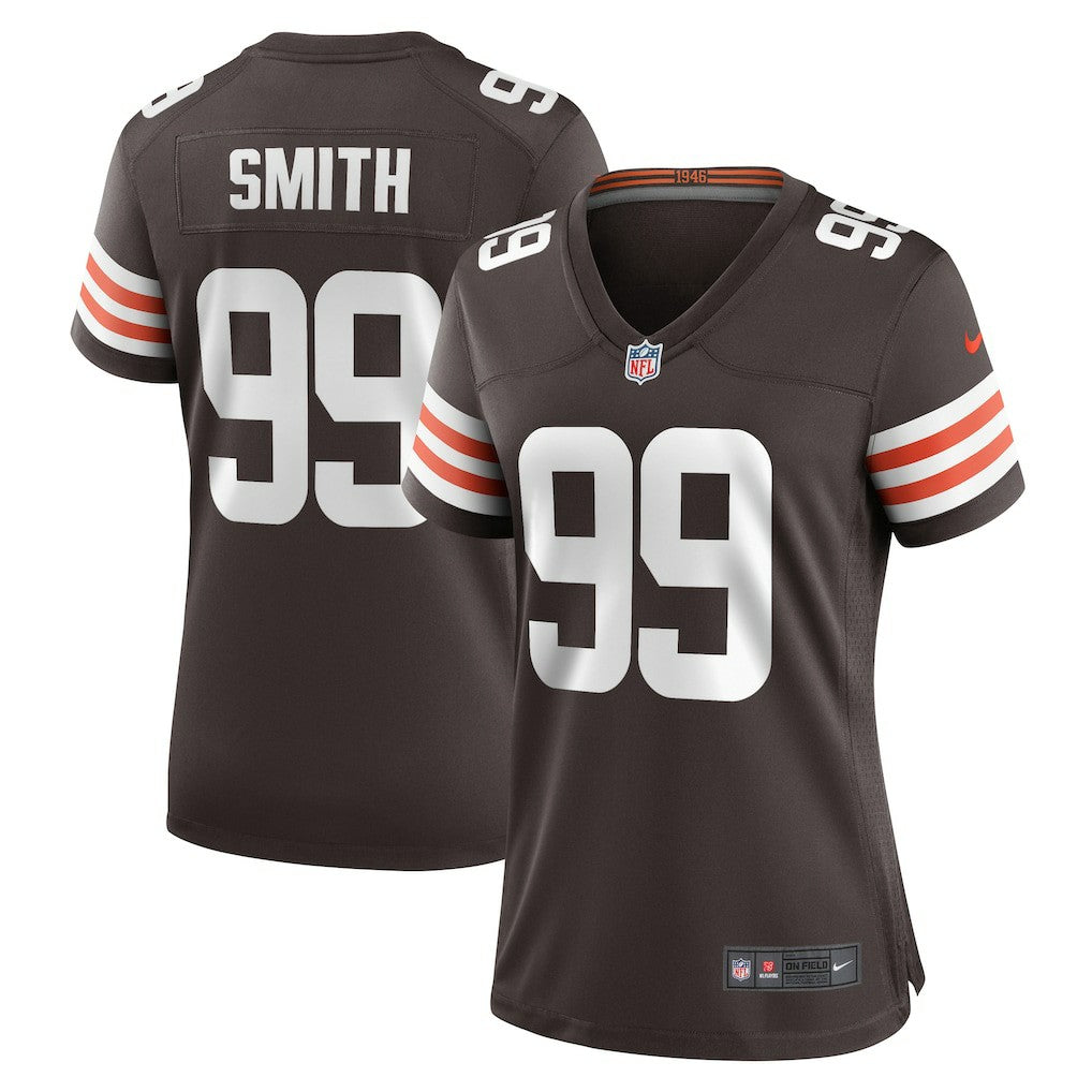 Za'Darius Smith  Women's Team Game Jersey - Cleveland Browns Jerseys