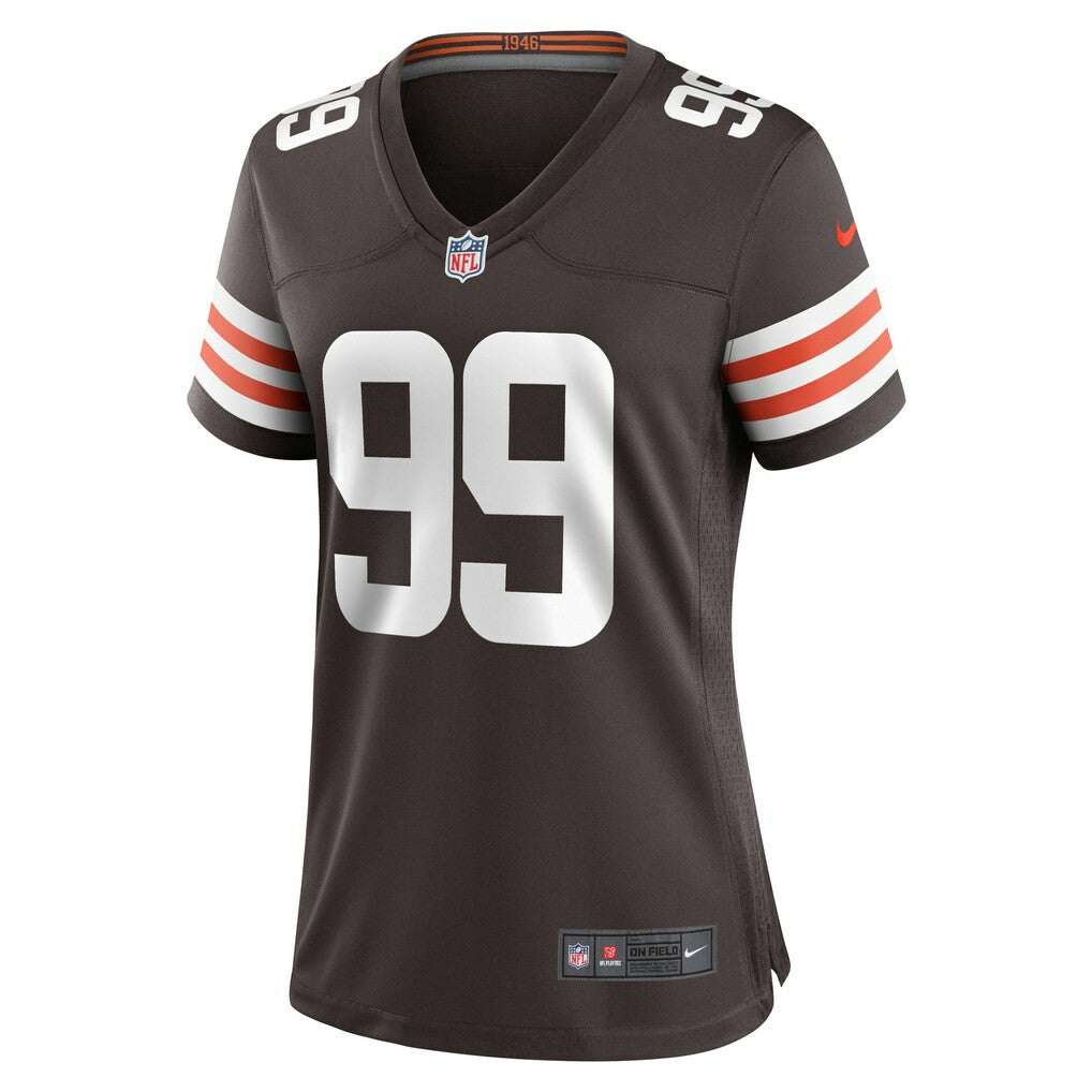 Za'Darius Smith  Women's Team Game Jersey - Cleveland Browns Jerseys