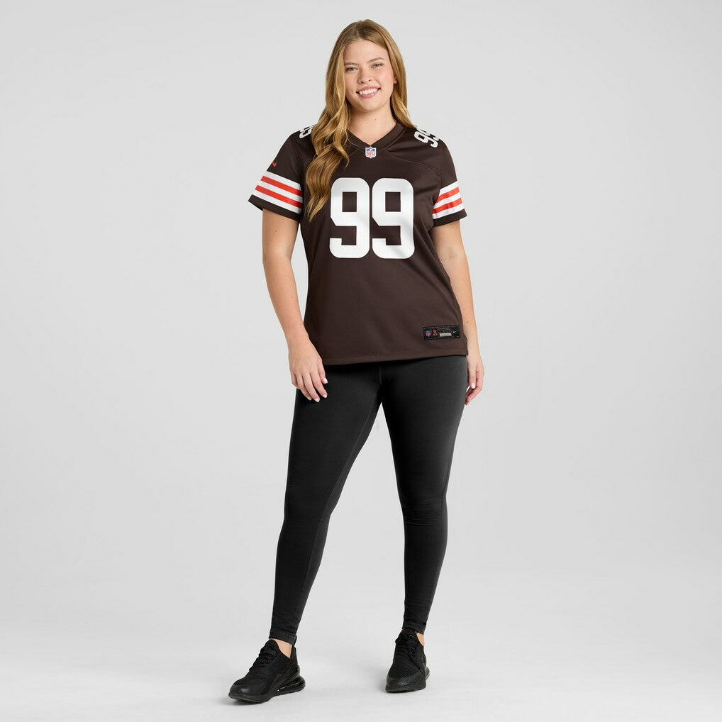 Za'Darius Smith  Women's Team Game Jersey - Cleveland Browns Jerseys