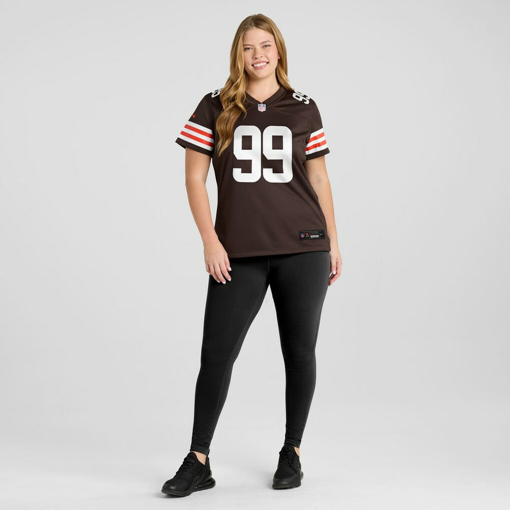 Za'Darius Smith  Women's Team Game Jersey - Cleveland Browns Jerseys