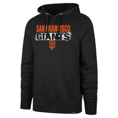 Black San Francisco Giants '47 Base Slide Headline Pullover Hoodie
