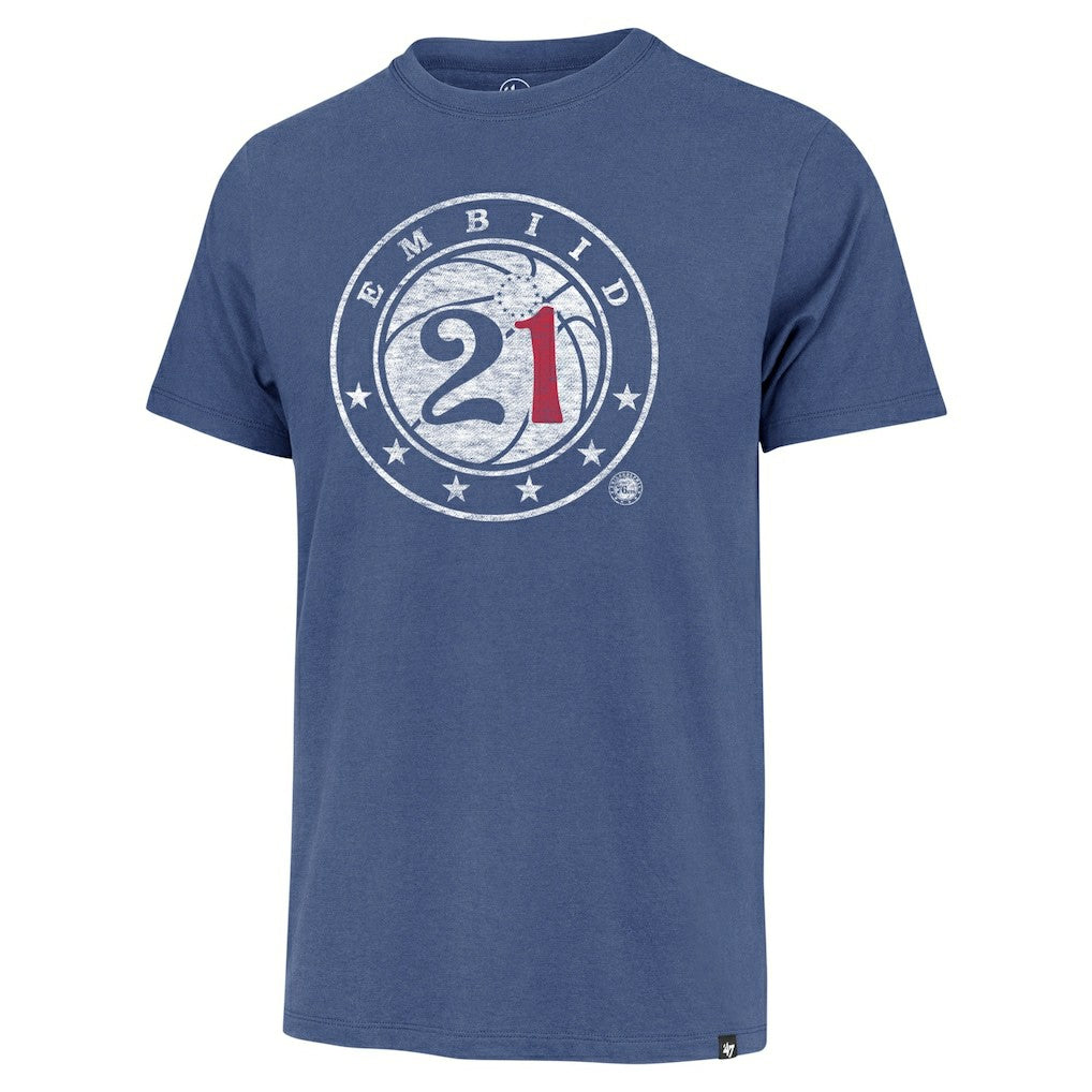47 brand Joel Embiid Philadelphia 76ers '47 Player Logo Vintage T-Shirt