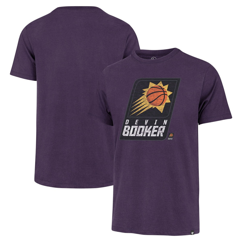 47 brand Devin Booker Phoenix Suns '47 Player Logo Vintage T-Shirt