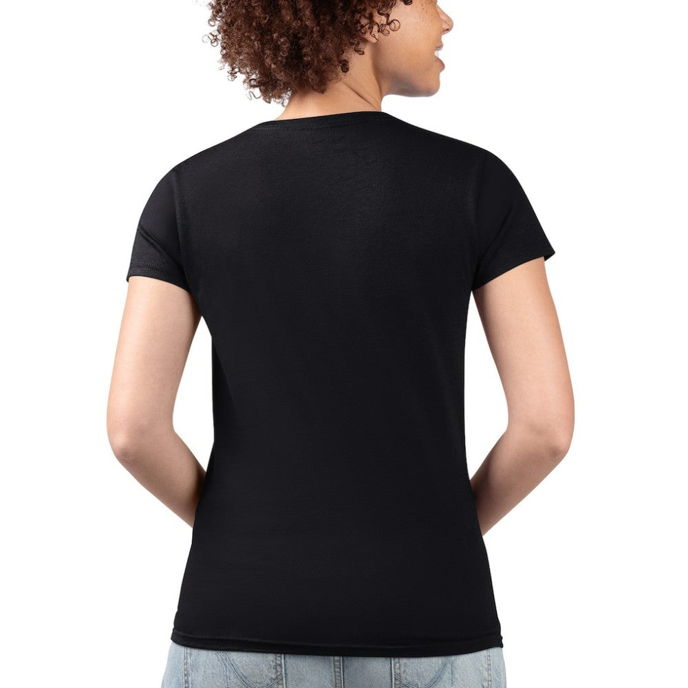 Black Colorado Rockies G-III 4Her by Carl Banks Women's Super-Slim Fit Lightweight City Graphic V-Neck T-Shirt