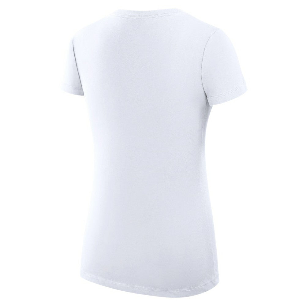 White Seattle Mariners G-III 4Her by Carl Banks Women's Super-Slim Fit Lightweight City Graphic V-Neck T-Shirt