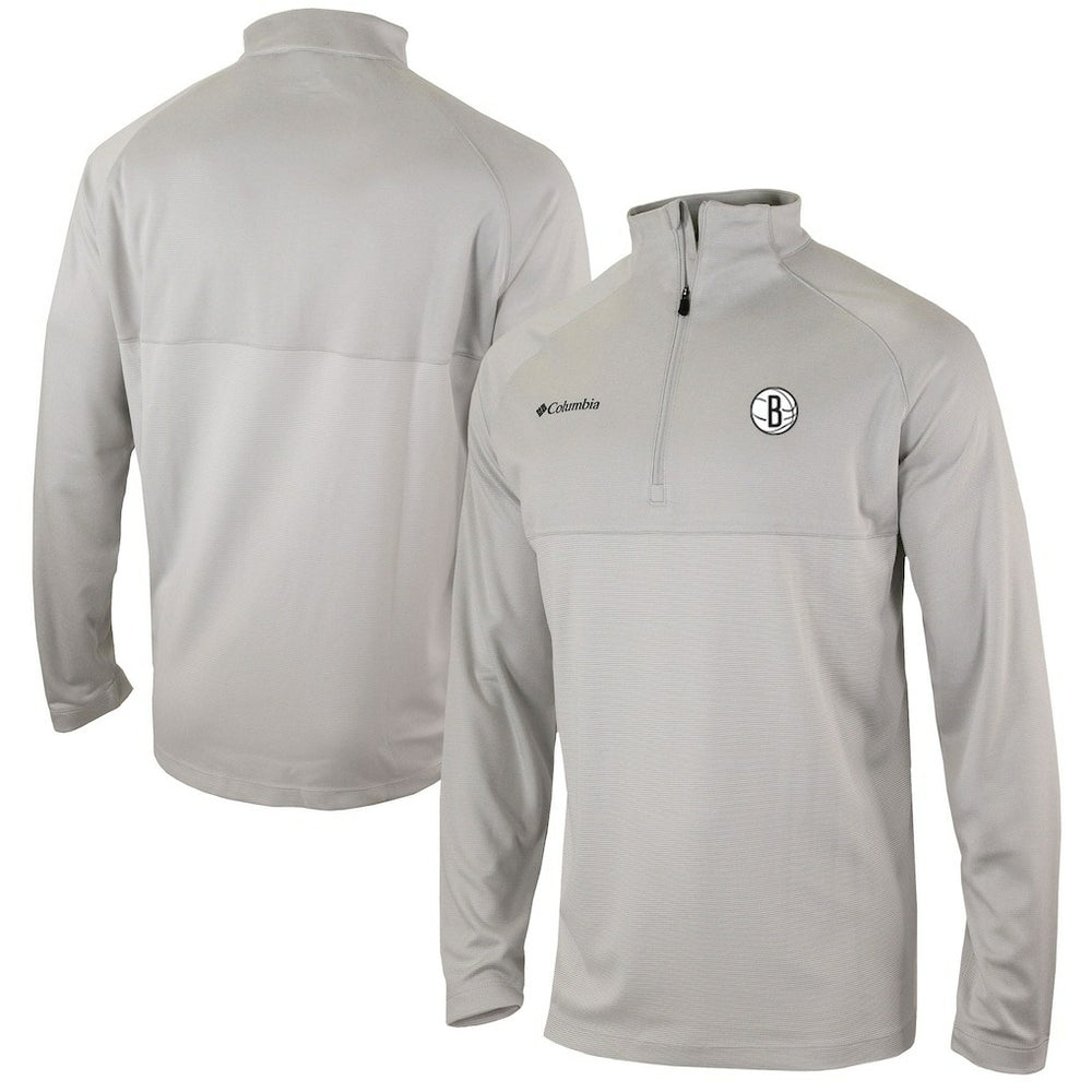 Columbia Brooklyn Nets Omni-Wick Rockin' It Quarter-Zip Pullover Top
