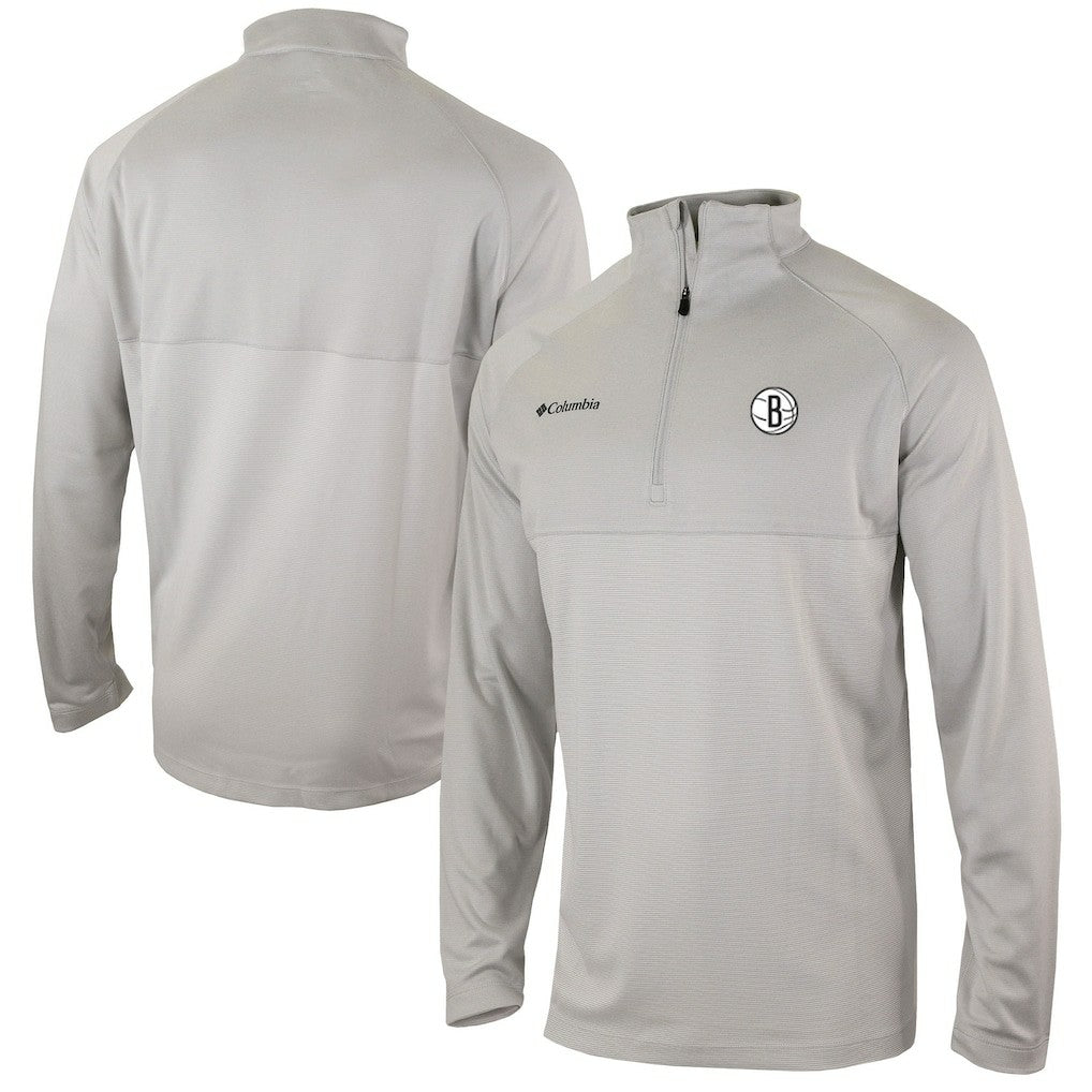 Columbia Brooklyn Nets Omni-Wick Rockin' It Quarter-Zip Pullover Top
