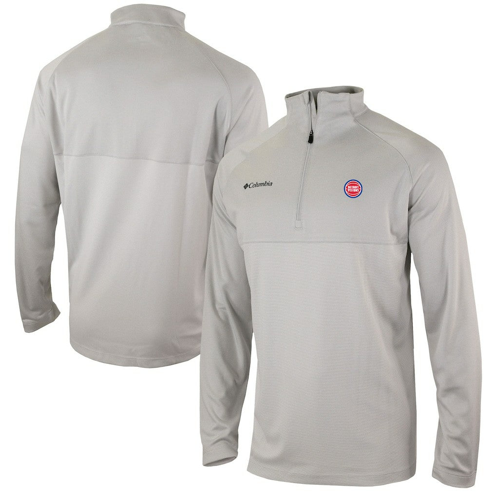 Columbia Detroit Pistons Omni-Wick Rockin' It Quarter-Zip Pullover Top sale