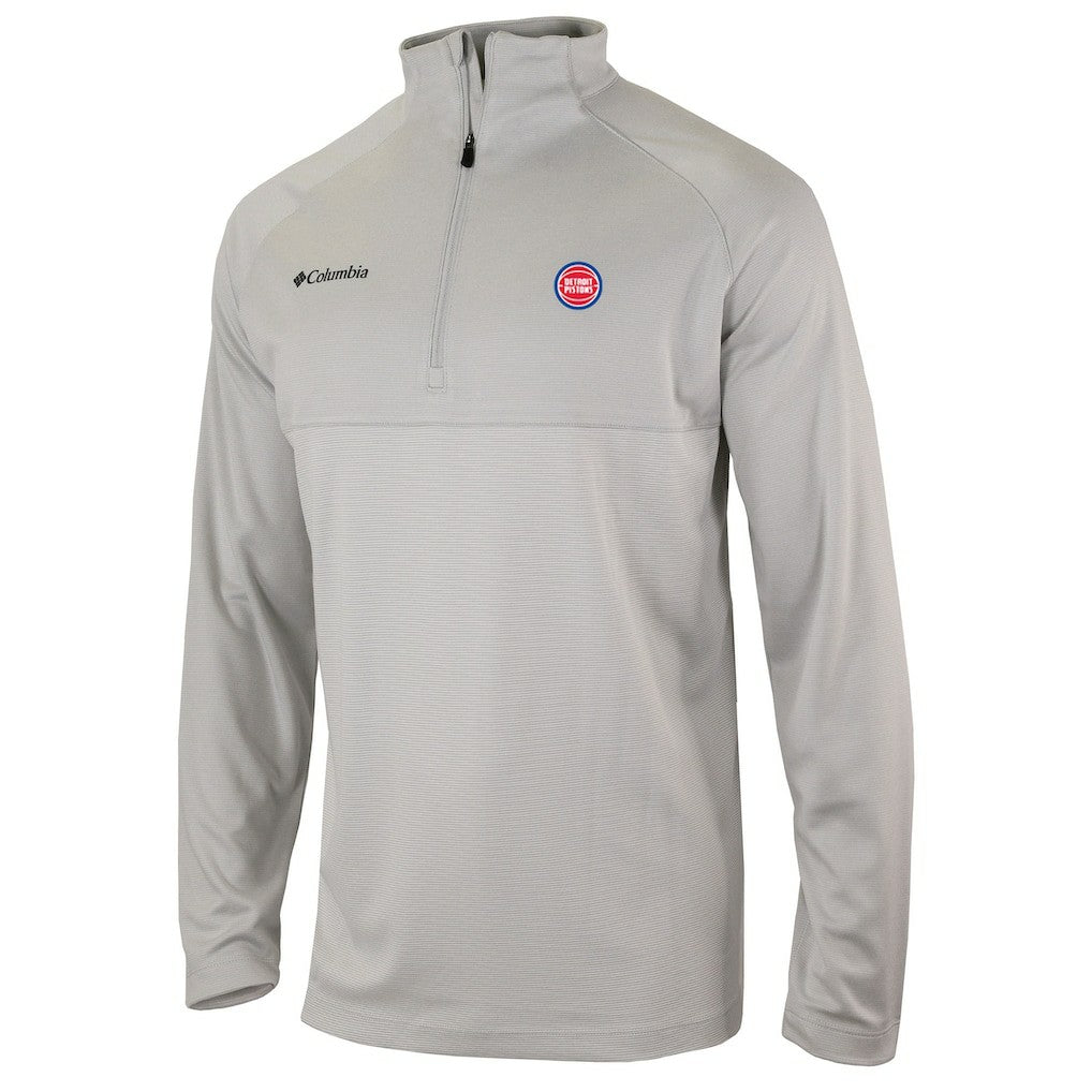Columbia Detroit Pistons Omni-Wick Rockin' It Quarter-Zip Pullover Top sale