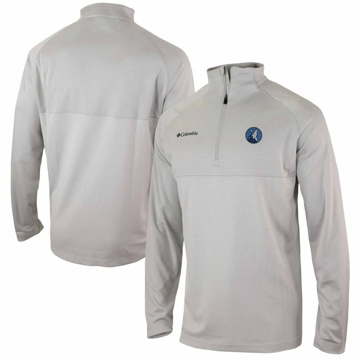 Columbia Minnesota Timberwolves Omni-Wick Rockin' It Quarter-Zip Pullover Top