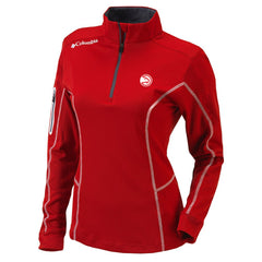 Columbia Atlanta Hawks Women's Omni-Wick Shotgun Quarter-Zip Pullover Top