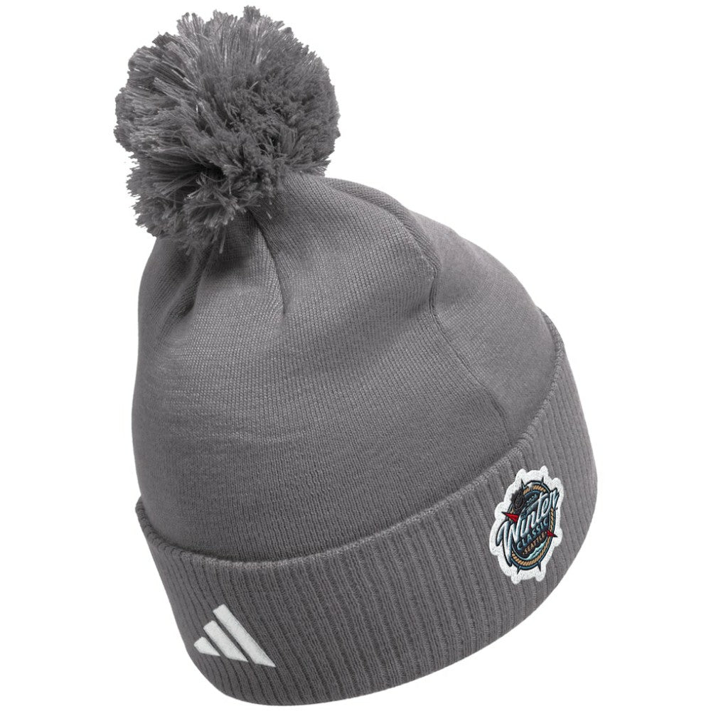 NHL Vegas Golden Knights adidas 2024 NHL Winter Classic Cuffed Knit Hat with Pom