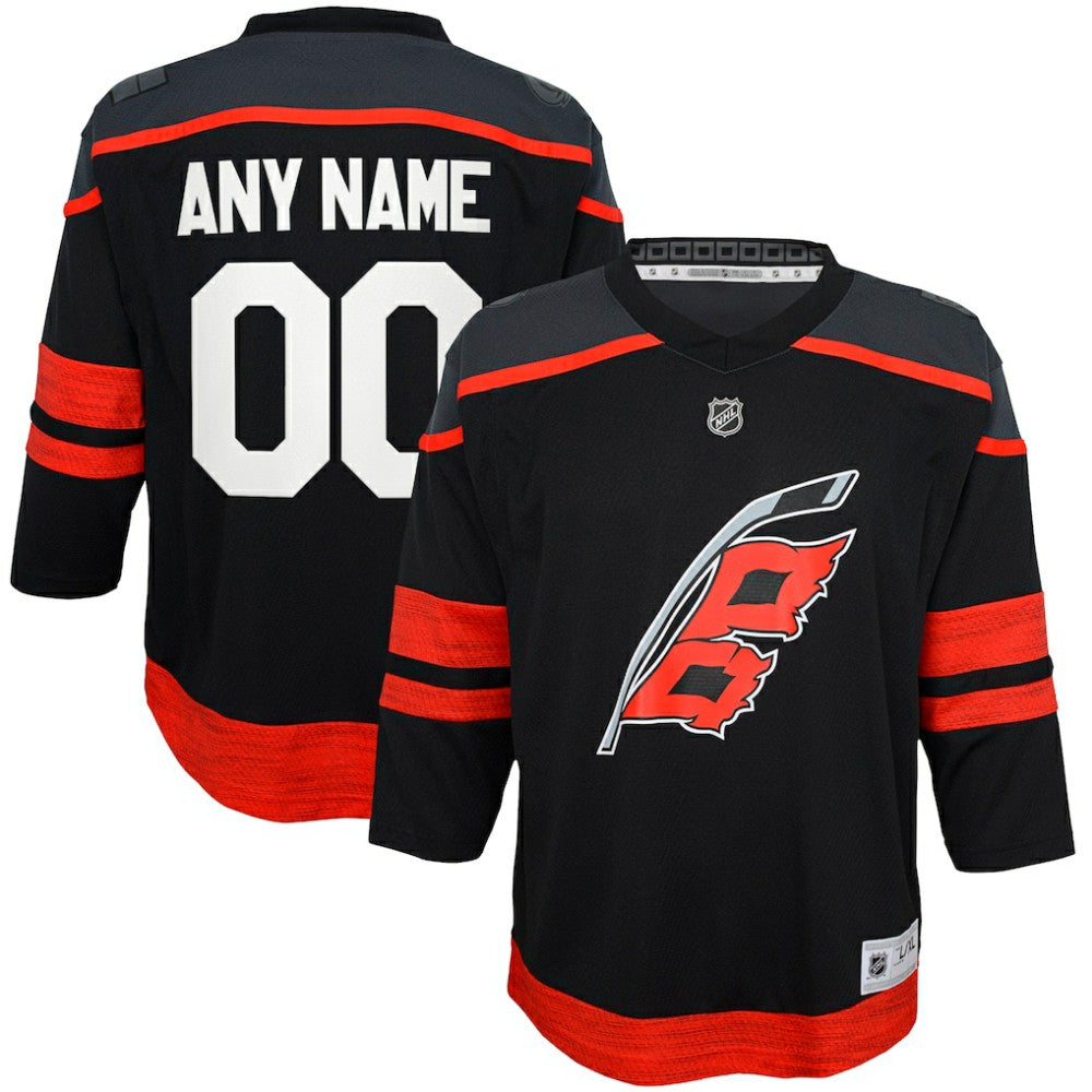 NHL Carolina Hurricanes Youth Home Replica Custom Jersey