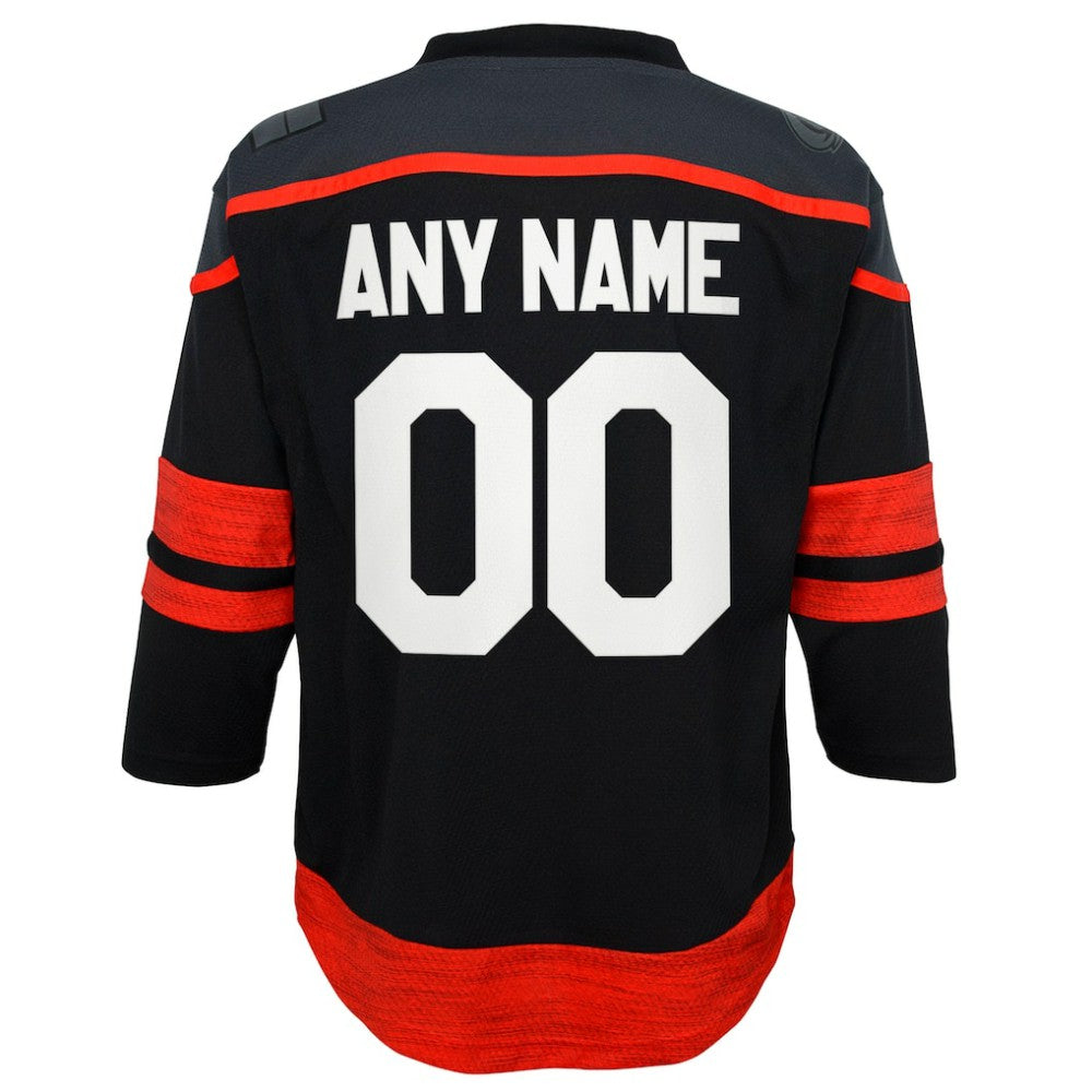 NHL Carolina Hurricanes Youth Home Replica Custom Jersey