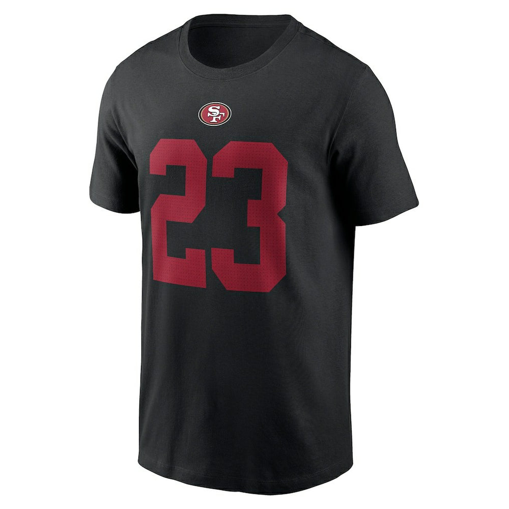 Christian McCaffrey  Player Name & Number T-Shirt - San Francisco 49ers T-shirts