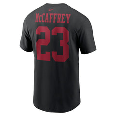 Christian McCaffrey  Player Name & Number T-Shirt - San Francisco 49ers T-shirts