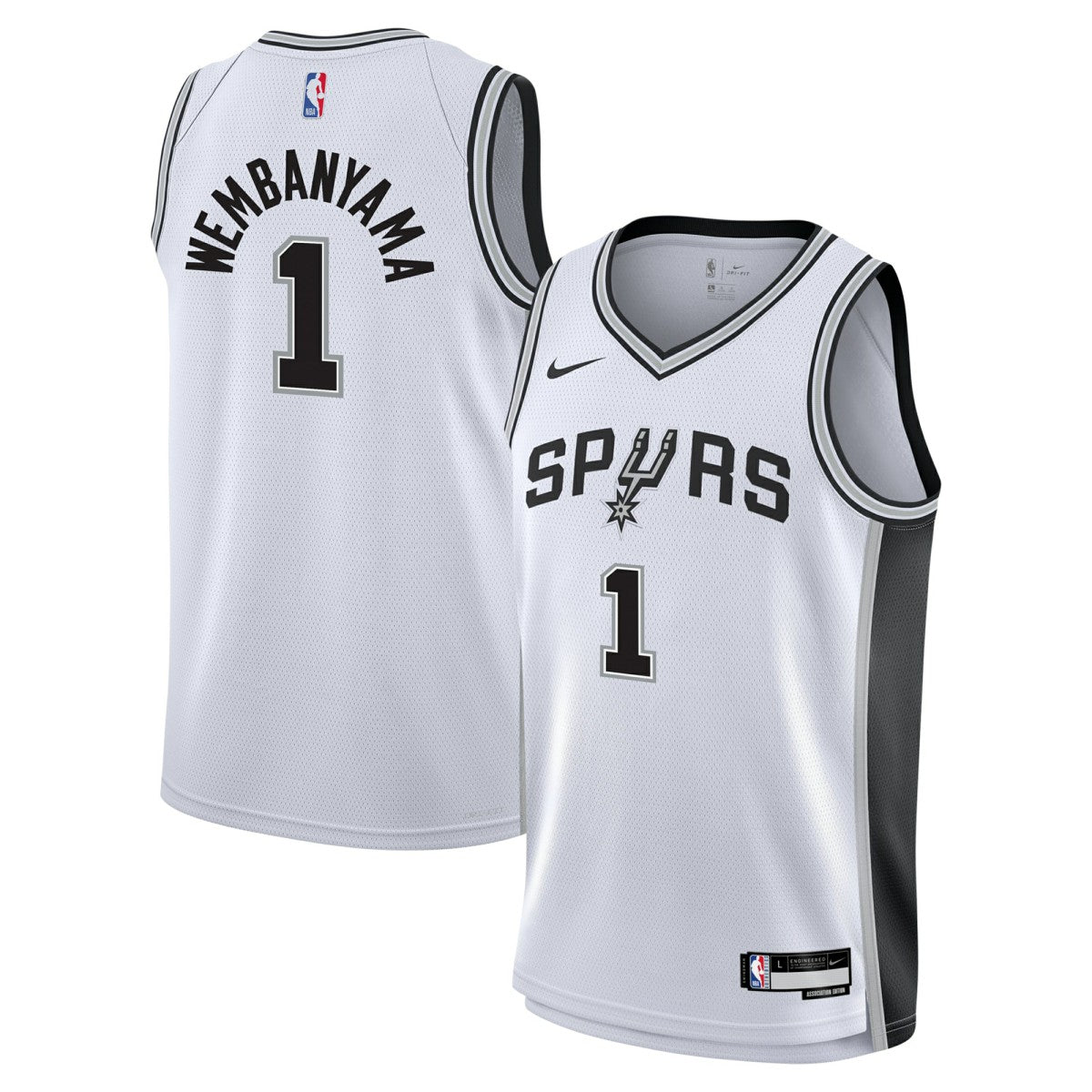 Nike Victor Wembanyama San Antonio Spurs Youth Swingman Jersey