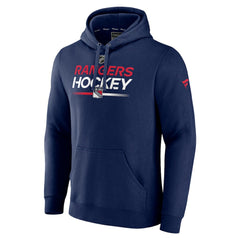 NHL New York Rangers Fanatics Alternate Wordmark Fleece Pullover Hoodie