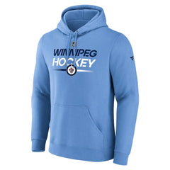 NHL Winnipeg Jets Fanatics Alternate Wordmark Fleece Pullover Hoodie