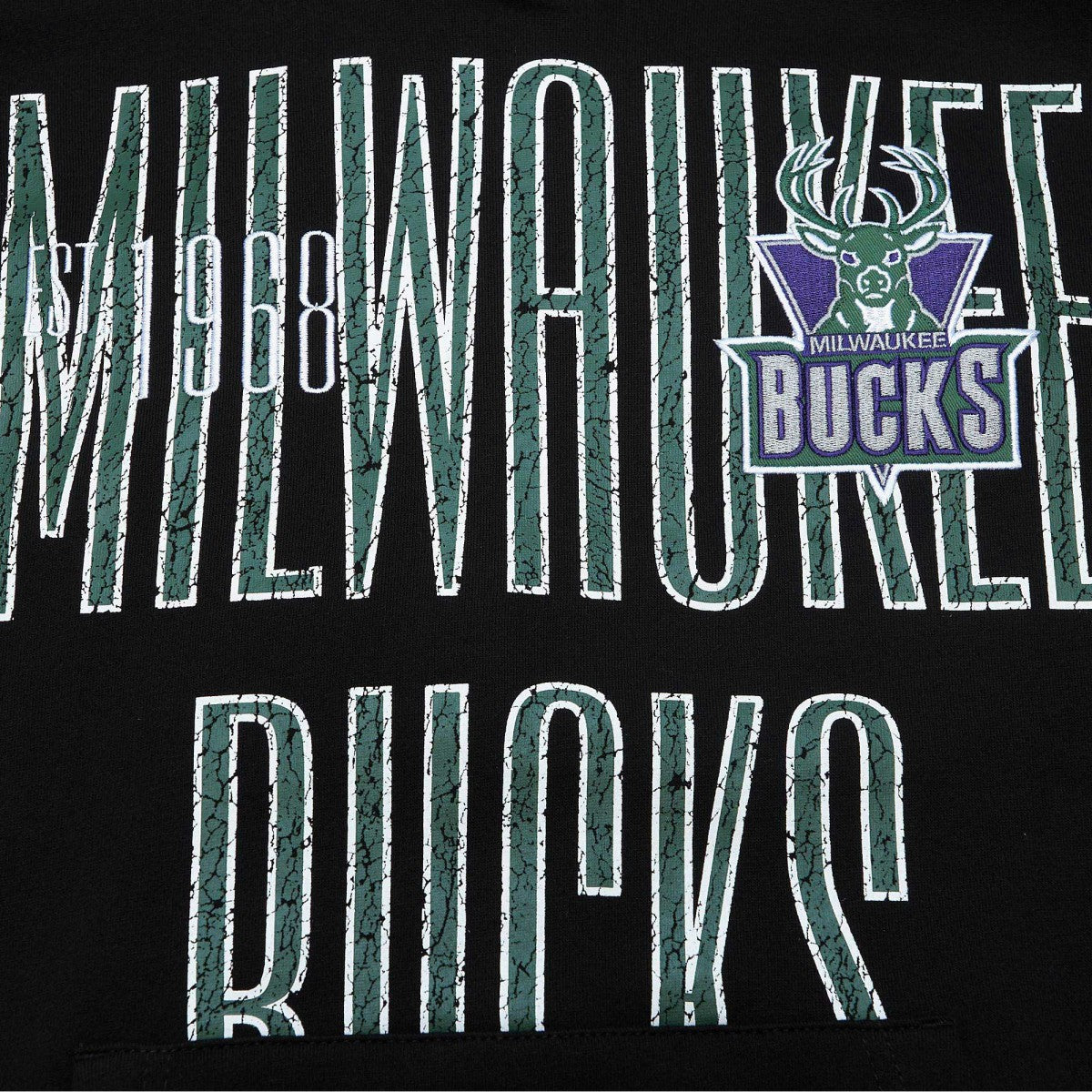 Mitchell & Ness Milwaukee Bucks Hardwood Classics OG 2.0 Pullover Hoodie