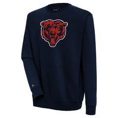 Antigua Victory Crewneck Pullover Sweatshirt - Chicago Bears Pullover