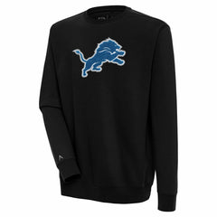 Antigua Victory Crewneck Pullover Sweatshirt - Detroit Lions Pullover
